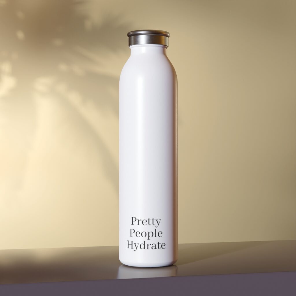 drinking water bottle